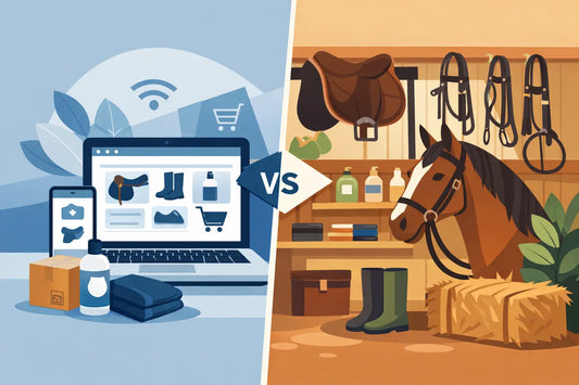 Stallbedarf online oder Fachhandel - was passt?