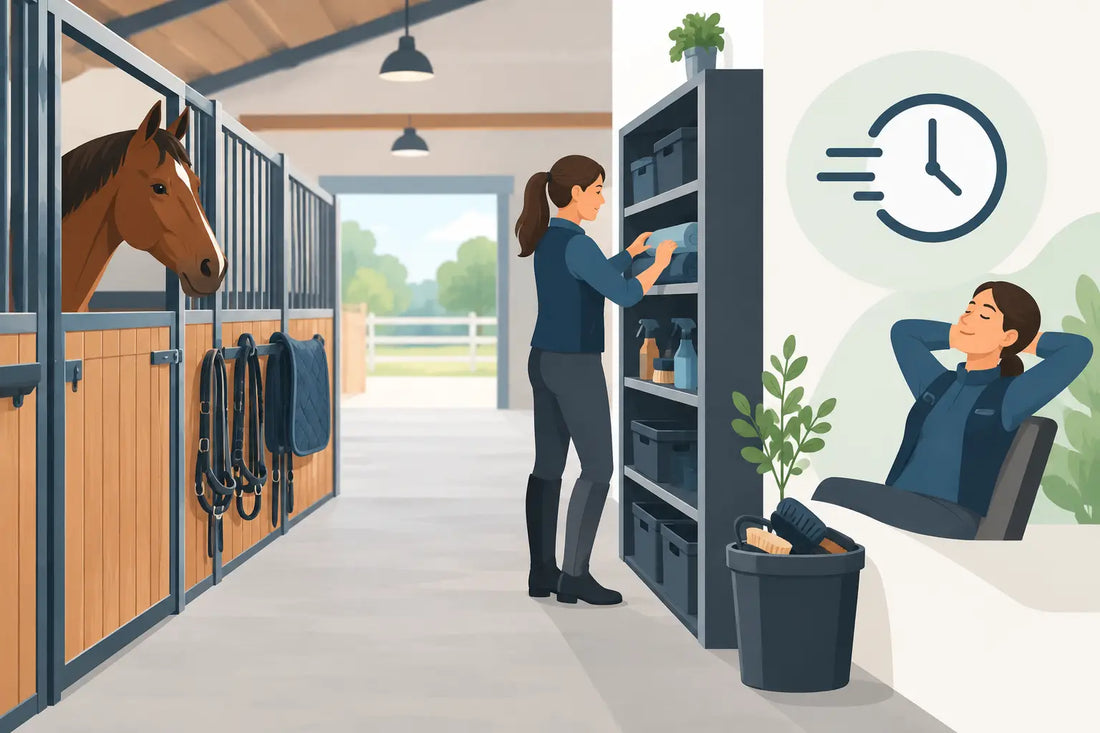 Stallorganisation optimieren und täglich Zeit sparen